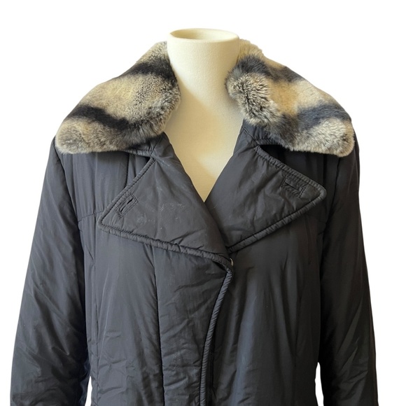 POST CARD COAT 12 WINTER SNOW ITALIAN GLAM LUXURY SKI RESORT VACATION PARKA CHIC - Picture 3 of 12